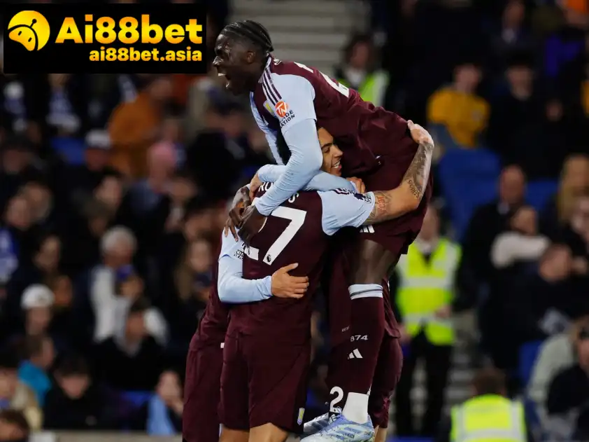 Brighton và Aston Villa đang là 2 đội gây bất ngờ tại Ngoại hạng Anh. (Ảnh: ESPN) Brighton và Aston Villa đang là 2 đội gây bất ngờ tại Ngoại hạng Anh. (Ảnh: ESPN)